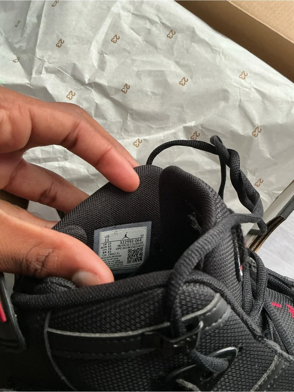 Authentic Jordan 6 rings